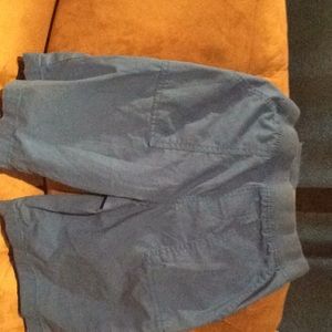 Blue shorts